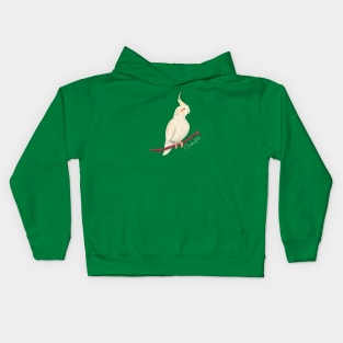 Australian Cockatiel Kids Hoodie